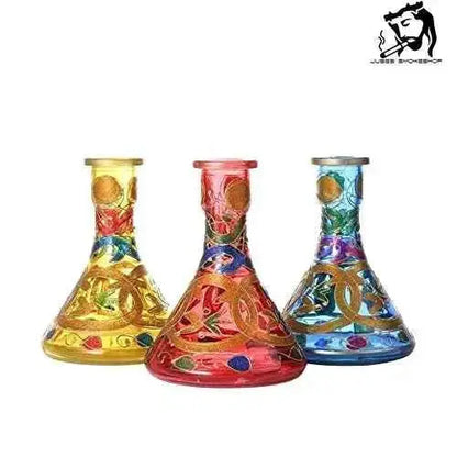Eagle Glass Hookah Set - Complete Shisha with Tobacco Bowl & Holder